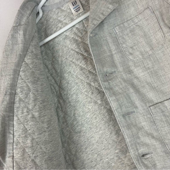 Baby Gap Boy’s Gray Heavyweight Button Up Blazer Jacket - Picture 5 of 7